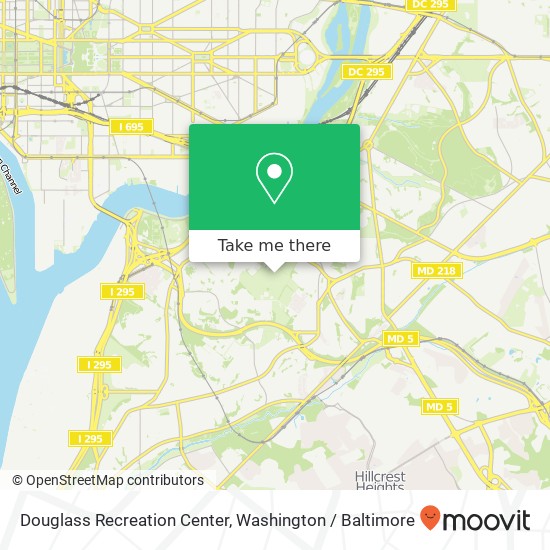 Douglass Recreation Center map