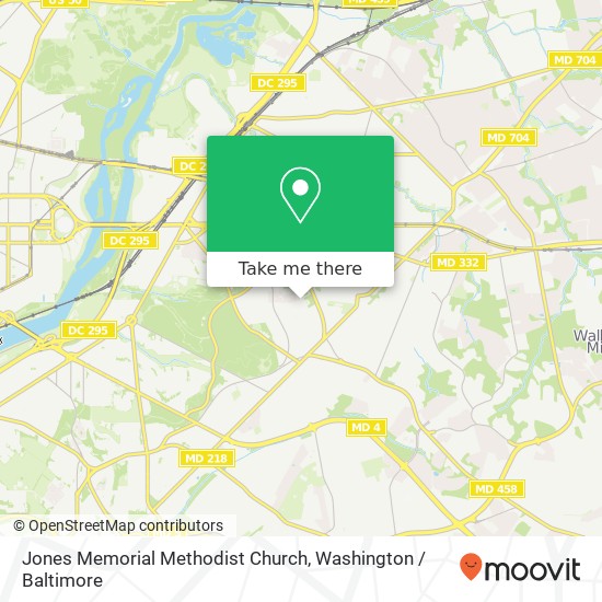 Jones Memorial Methodist Church map
