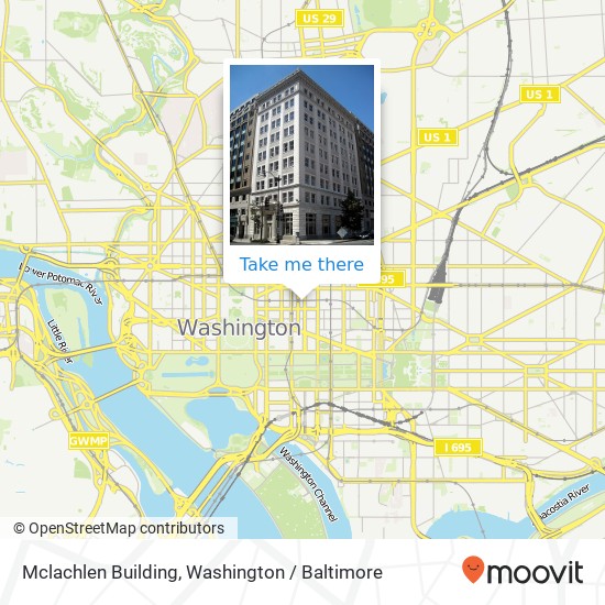 Mapa de Mclachlen Building