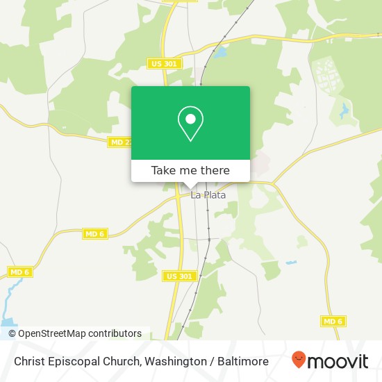 Mapa de Christ Episcopal Church