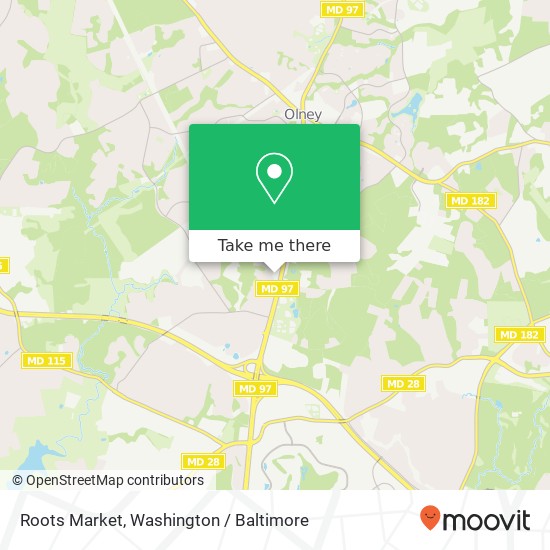 Roots Market map