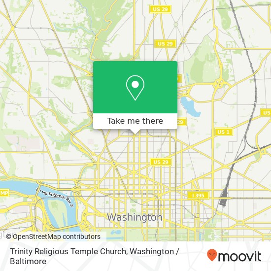 Mapa de Trinity Religious Temple Church