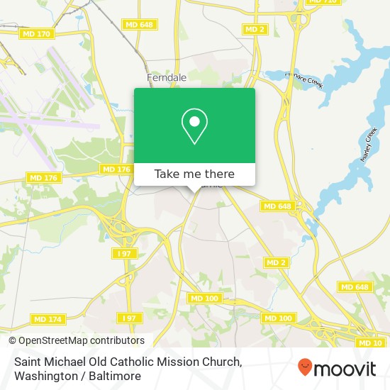 Saint Michael Old Catholic Mission Church map