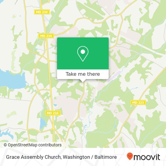 Mapa de Grace Assembly Church
