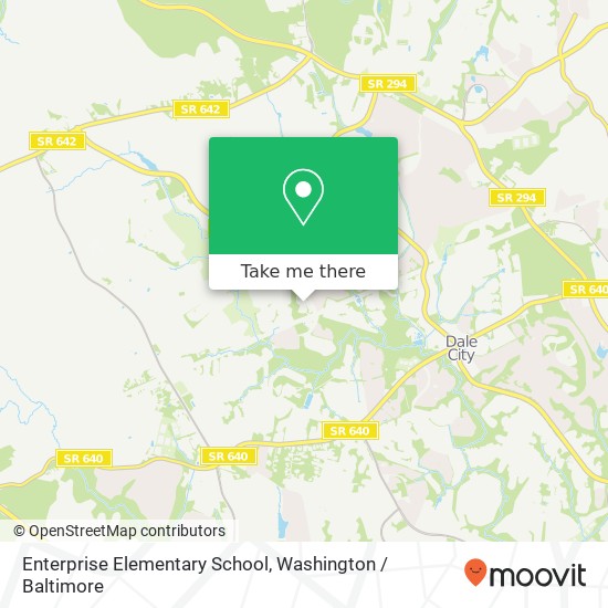 Enterprise Elementary School map