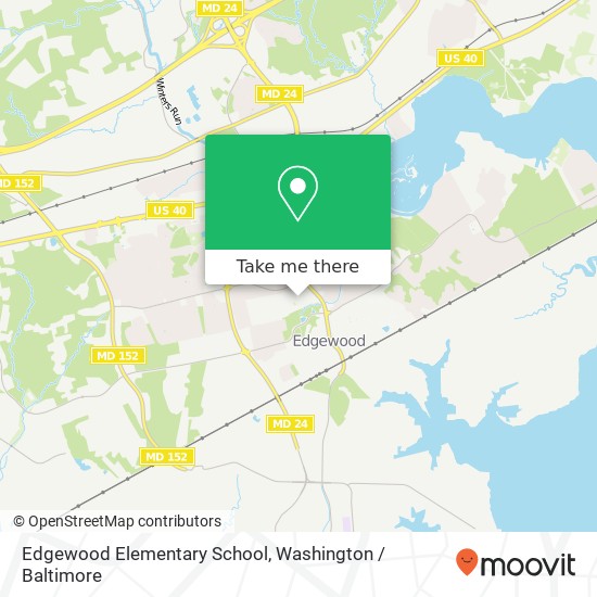 Mapa de Edgewood Elementary School