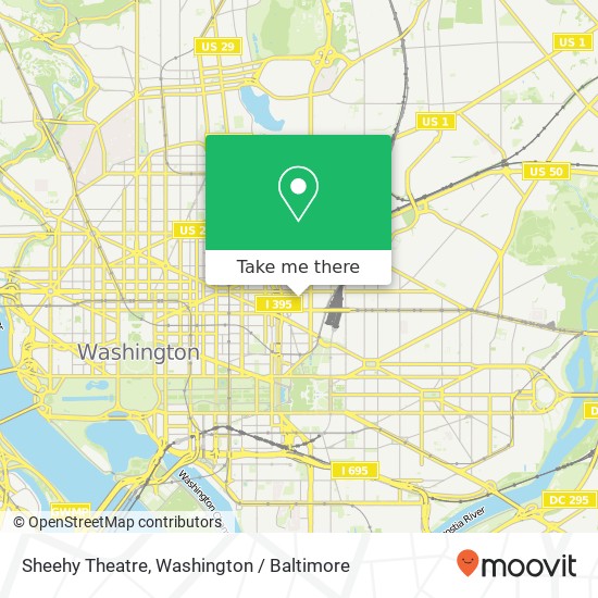 Sheehy Theatre map