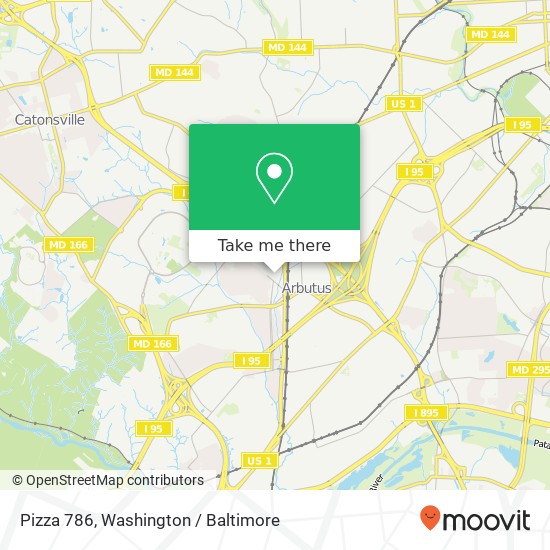 Pizza 786 map