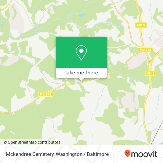 Mckendree Cemetery map
