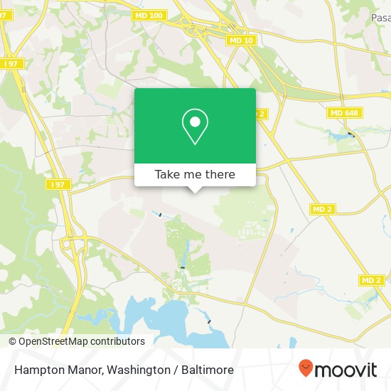 Mapa de Hampton Manor