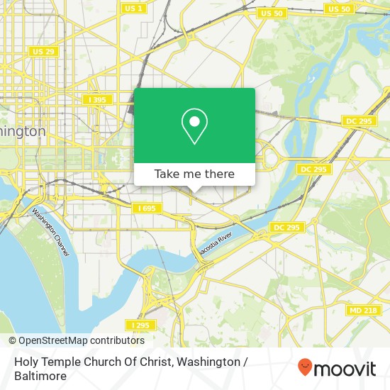 Holy Temple Church Of Christ map