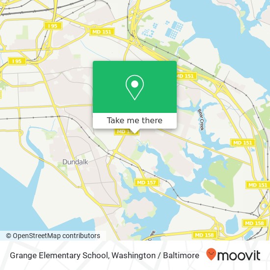 Mapa de Grange Elementary School