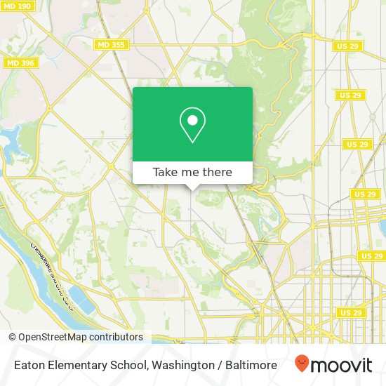 Mapa de Eaton Elementary School