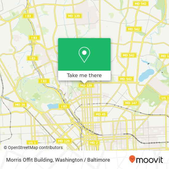 Mapa de Morris Offit Building