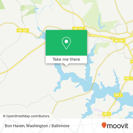 Bon Haven map