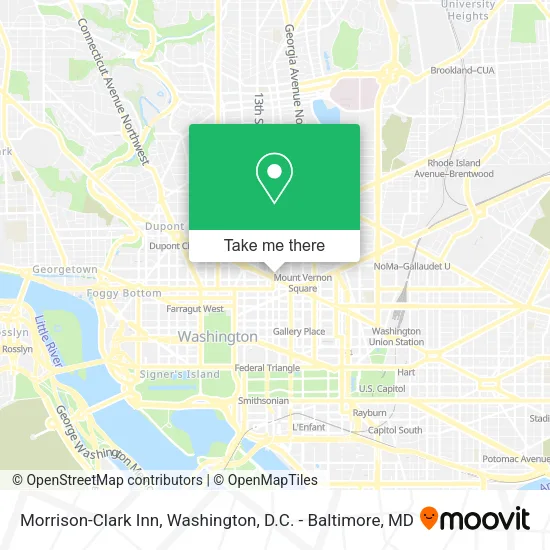 Mapa de Morrison-Clark Inn
