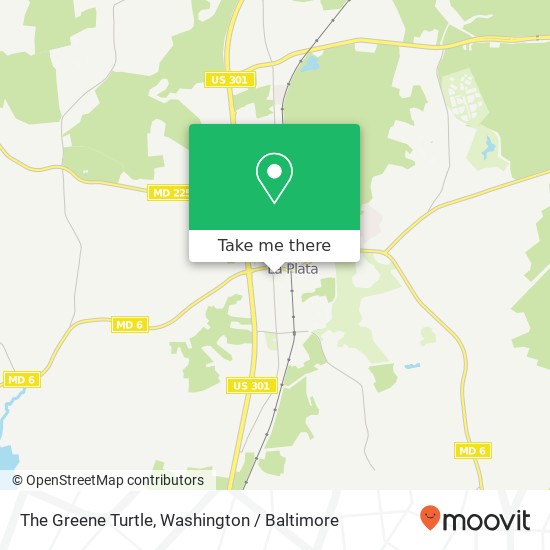 Mapa de The Greene Turtle