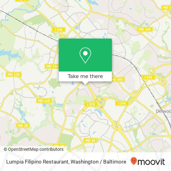 Mapa de Lumpia Filipino Restaurant