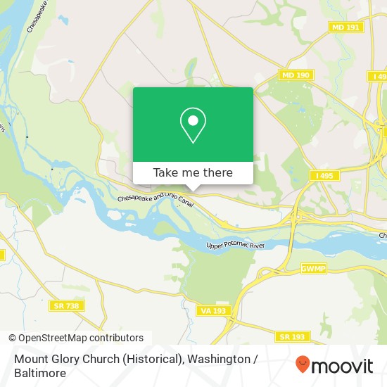 Mount Glory Church (Historical) map