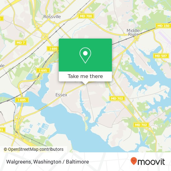 Walgreens map