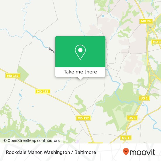 Rockdale Manor map
