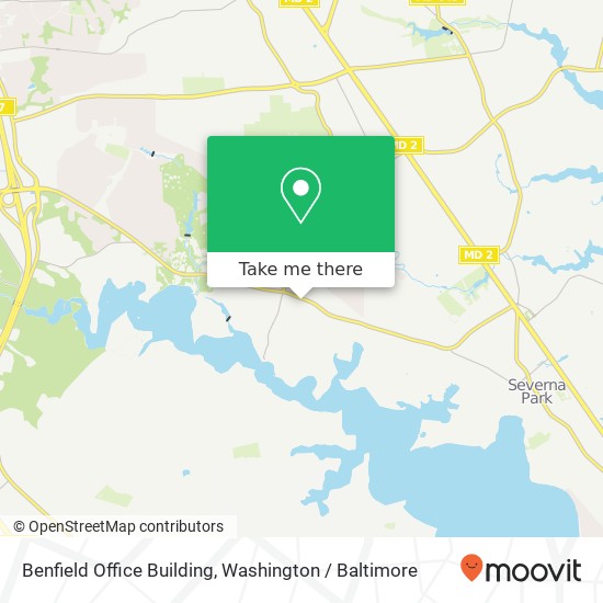 Benfield Office Building map