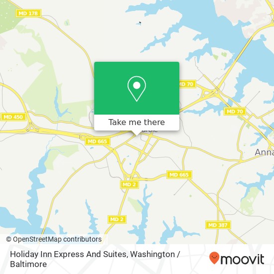 Holiday Inn Express And Suites map