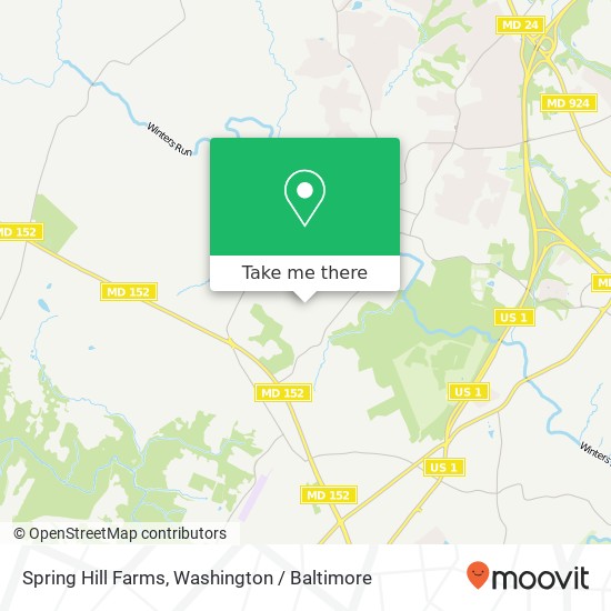 Mapa de Spring Hill Farms