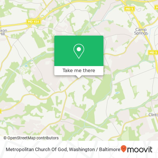Mapa de Metropolitan Church Of God