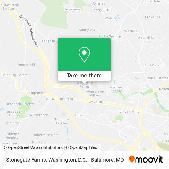 Stonegate Farms map
