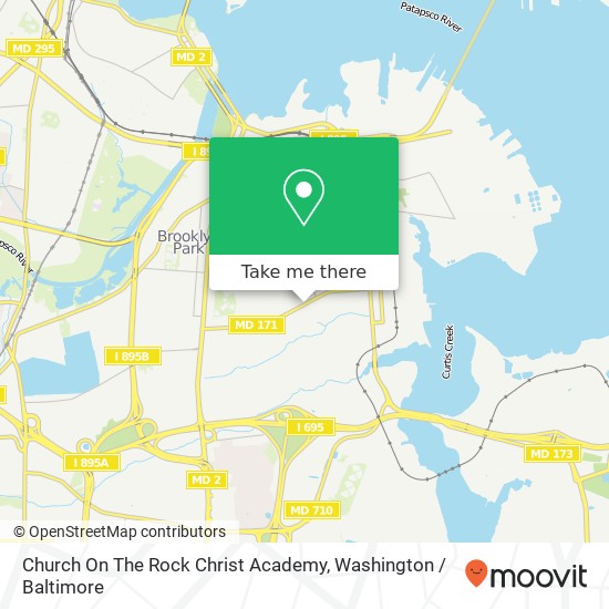 Mapa de Church On The Rock Christ Academy