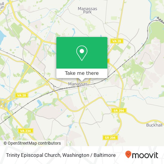 Trinity Episcopal Church map