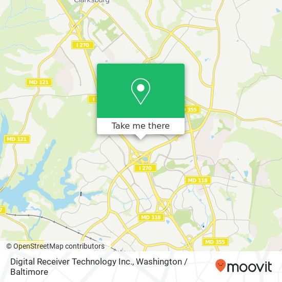 Digital Receiver Technology Inc. map