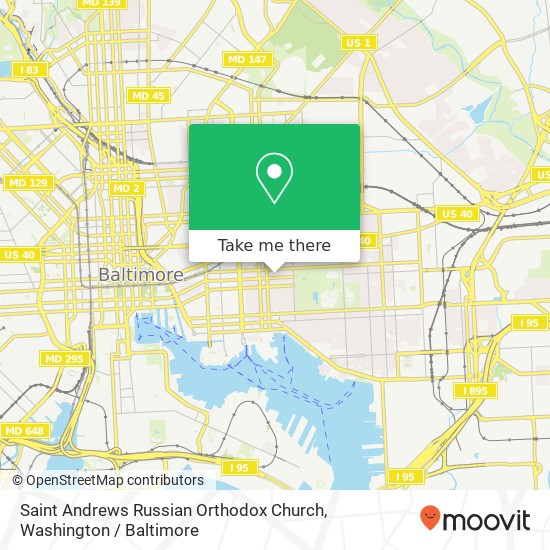 Mapa de Saint Andrews Russian Orthodox Church