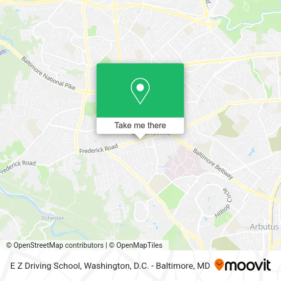 Mapa de E Z Driving School