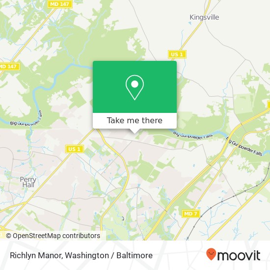 Mapa de Richlyn Manor