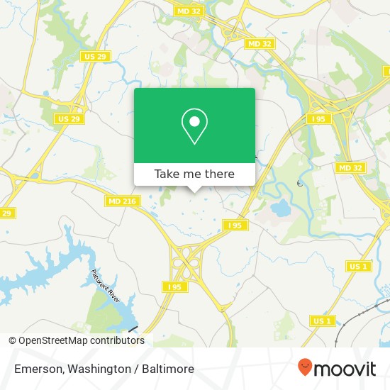 Emerson map