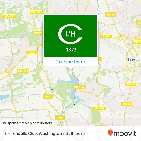 L'Hirondelle Club map