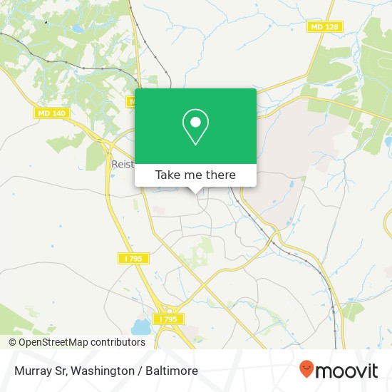 Murray Sr map