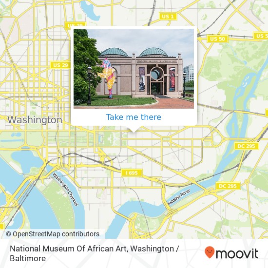 National Museum Of African Art map