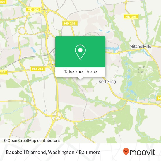 Mapa de Baseball Diamond