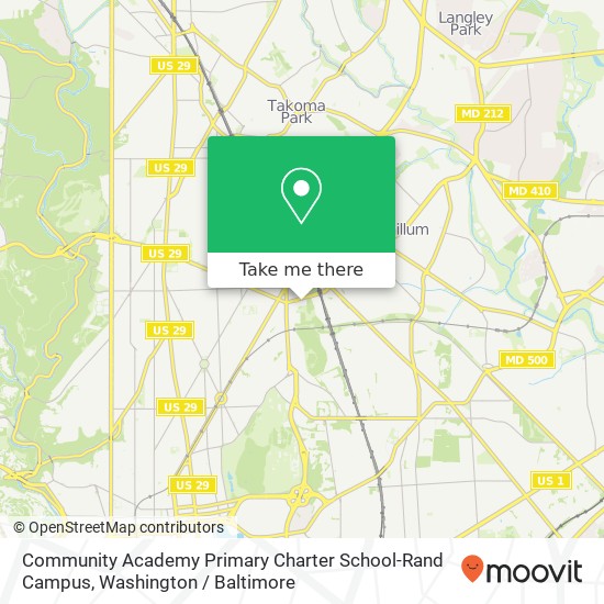 Community Academy Primary Charter School-Rand Campus map