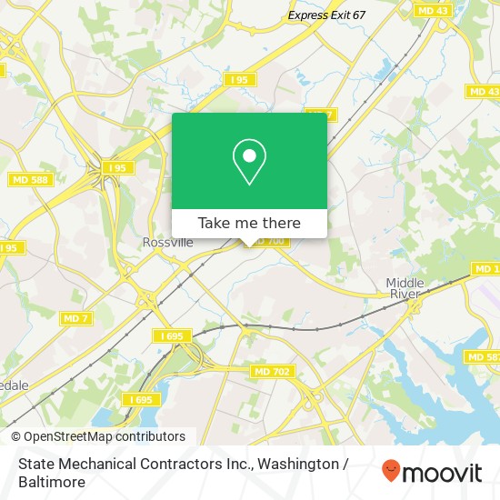 Mapa de State Mechanical Contractors Inc.