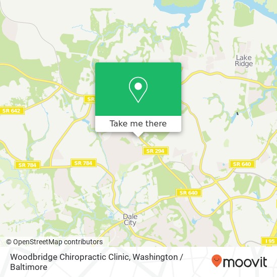 Mapa de Woodbridge Chiropractic Clinic