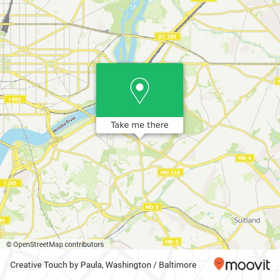 Creative Touch by Paula map