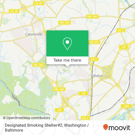 Designated Smoking Shelter#2 map