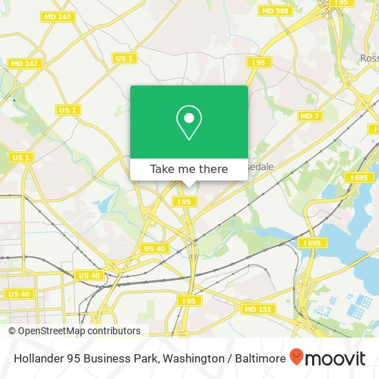Hollander 95 Business Park map