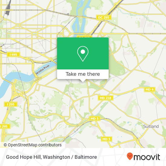 Mapa de Good Hope Hill