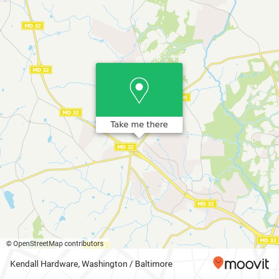Mapa de Kendall Hardware