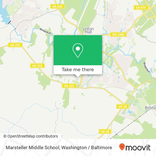 Marsteller Middle School map